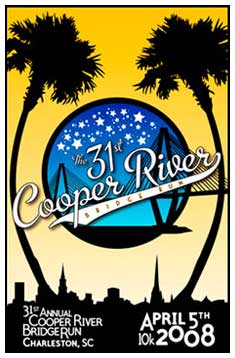 Cooper River Bridge Run Artwork, 2008