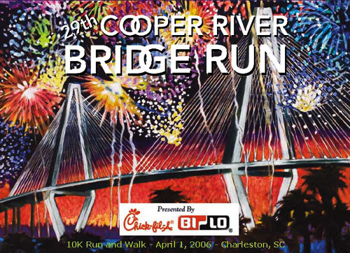 Cooper River Bridge Run Poster from 2006