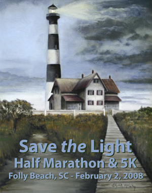Save the Light Half Marathon Poster