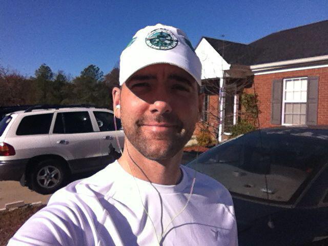 Ready for my Thanksgiving Day Run